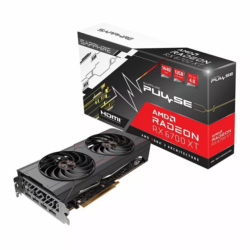 کارت گرافیک سافایر مدل Pulse RX 6700XT Gaming 12GB GDDR6